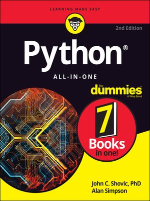 cover image of Python All-in-One For Dummies